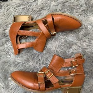 Cognac Dollhouse Boots